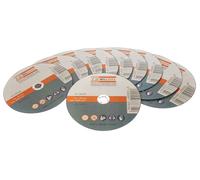 Set 10 dischi abrasivi da taglio metallo 230x1.9 mm