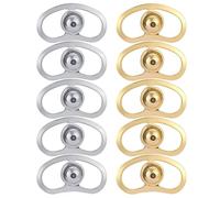 Set 10 Dorsi Orecchini Per Stalloni Pesanti Eleganti Accessori Delicati Progettati Per Prigionieri Robusti.