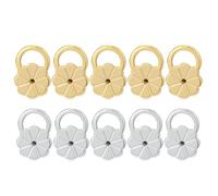Set 10 Dorsi Orecchini Per Stalloni Pesanti Eleganti Accessori Delicati Progettati Per Prigionieri Robusti.