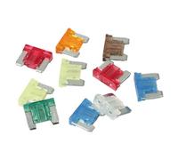 Set 10 fusibili lamellari micro-low profile, 12/32V 1 x 5A 7,5A 2 10A 15A 20A