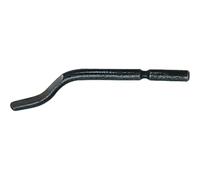 Set 10 lame hss a gambo lungo x sbavatore a mano Fervi s002/e100