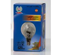 Set 10 Lampadine Alogene Goccia E14 42W - Luce Calda e Brillante Maxi Risparmio