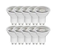 SET 10 lampadine OSRAM LED VALUE PAR16 GU10 4,5W come 50W 3000K bianco caldo [EEK: F]