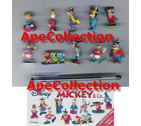 Set 10 Mini Figure 3cm MICKEY SPORT INVERNALI Topolino Paperino DISNEY ZAINI