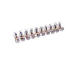 SET 10 MORSETTI VOLANTI ROSI 6,0 MMQ. RS060