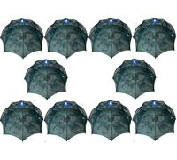 Set 10 Nasse 16 Fori Pesca Granchi Blu Seppie Gamberi Pesci Trappola Rete