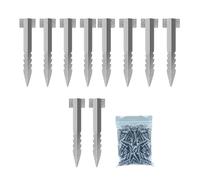 Set 10 pali per bordi in metallo robusti perfetti per tutte le tue esigenze di g