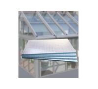 Set 10 pannelli isolanti in schiuma con foglio di alluminio | 23,6 x 47,2", isolamento per tetto, parete, soffitto e veranda(3cm/1.2in)