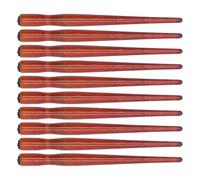 Set 10 Penne Calligrafiche con Pennino per Fumetti e Pratica Scrittura | Punta morbida per tratti precisi, legno di sandalo ecologico, impugnatura comoda, ideale per disegno e calligrafia