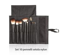 Set 10 pennelli setola nylon per trucco make up