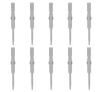 Set 10 Pezzi Inserti Cacciavite Magnetici, Attacco Esagonale 5mm, Acciaio Lega S2 - Durezza Elevata, Fortemente Magnetici, Uso Industriale e Domestico