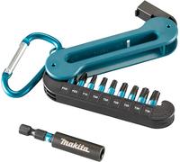 Set 10 pezzi inserti E-15811 Compact Impact Black Makita