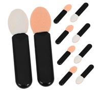Set 10 Pezzi Pennelli per Ombretti Mini Nero Acrilico Pmma