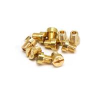 Set 10 Pezzi Per Getto Principale In Rame Motocicletta M5 Per PHBG AD Carburatore Per Dellorto SHA SHB UA UB Per PHBG VHB-CS VHBT-CS Ago Olio Gicleur Kit Carburatore Carb(A05 112-135)