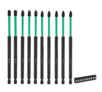 Set 10 Pezzi Punte Phillip Supporto Magnetico Punte Antiscivolo per Uso Cacciavi