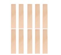 Set 10 Pezzi Tavole in Legno per Fotografia Rettangolari | Leggere e Facili da Trasportare, per Decorazioni e Laurea, Finitura Naturale, Formato Pratico
