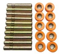 SET 10 PIN 8E6208 CON FERMO 8E6209 ADATTI PER DENTI CAT J200 1U3202 1U-3202