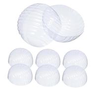 Set 10 porta berretto da baseball in PVC trasparente per armadio ed esposizione