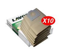 SET 10 SACCHETTI RACCOGLITORI PER ASPIRATORI LAVOR "WD 255 XE" E "WTP 50 XE"