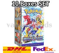 [SET 10 SCATOLE] Carte Pokemon Scarlet & Violet Raging Surf sv3a Booster Box ...
