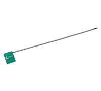 Set 10 Sigilli ad alta sicurezza, testa alluminio galvanizzato, cavo in acciaio