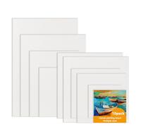 Set 10 Tele per Dipingere 3 mm, 30 × 20-10 × 10 cm