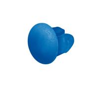 Set 100 bottoncini targa Azzurro Per il fissaggio della sul portatarga. Idonei