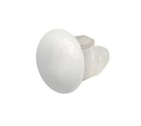 Set 100 bottoncini targa - Bianco