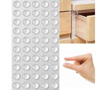 Set 100 Gommini Paracolpi Silicone Autoadesivi - Protezioni Anti-Urto e Silenzio