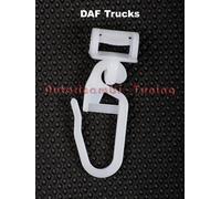 SET 100 PEZZI GANCI GANCETTI TENDE CABINA SPECIFICI PER TUTTI I CAMION DAF