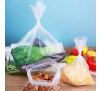 Set 100 Sacchetti Polietilene Rex Trasparenti per Oggetti e Alimenti, Resistenti, Misure 15x25 o 20x30 cm, Multiuso Casa e Lavoro (15x25)