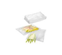 Set 100 Sacchetti Sottovuoto per Conservazione degli Alimenti - Ottimale per Carne, Pesce, Verdure, Multistrato con Filtro Anti-UV, Non Adatti al Microonde, 20x30cm
