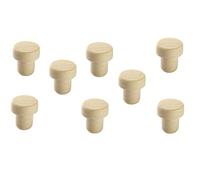 SET 100 TAPPI A FUNGO LISCIO BEIGE CLASSICI SINTETICI