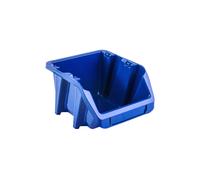 Set 100 x scatole impilabili NPNS8 blu scatole di stoccaggio scatole di smist...