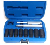 SET 10PZ BUSSOLE CONICHE SMONTAGGIO CERCHI IN LEGA BULLONI ANTIFURTO KIT BUSSOLA