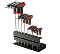 SET 10pz CHIAVI TORX CACCIAVITI A T LUNGHE T9-T50 CON FORO SUPPORTO STAHLKAISER