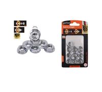 SET 10PZ DADO ESAGONALE FLANGIATO DADI DI SERRAGGIO M10 BULLONI VITE 10MM 94925
