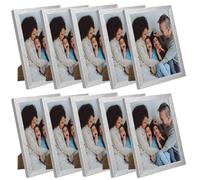 Set 10x Cornice portafoto da 10x15 cm a 50x70 cm cornici in plastica 5 colori