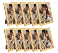 Set 10x Cornice portafoto da 10x15 cm a 50x70 cm cornici in plastica 5 colori