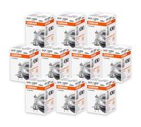Set 10X Osram Classic Line H7 Alogena 12V 55W Attacco PX26d Lampadina