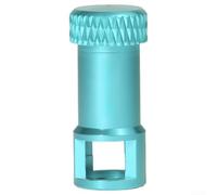 Set 11 Coperchi Valvola per presta in Lega Alluminio CNC Set | Lega alluminio CNC, finitura anodizzata, resistenza usura, protezione per polvere, 11 pezzi(Blue)