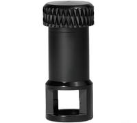 Set 11 Coperchi Valvola per presta in Lega Alluminio CNC Set | Lega alluminio CNC, finitura anodizzata, resistenza usura, protezione per polvere, 11 pezzi(Black)