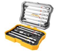 SET 11 PZ INSERTI MISTI ATTACCO 1/4" 100MM