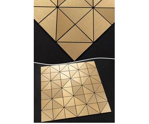 Set 12 adesivi per piastrelle,adesivi murali in mosaico 3D autoadesivi (30x30cm)