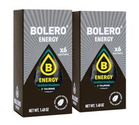 SET 12 BOLERO bustine da 7 grammi energy Watermelon Preparato istantaneo per Bevande con Stevia e Vitamina C e Senza Zucchero