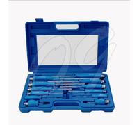 SET 12 CACCIAVITI CON MANICO BATTENTE IN ACCIAIO CROM VANADIUM CALAMITATI