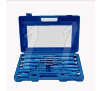 SET 12 CACCIAVITI CON MANICO BATTENTE IN ACCIAIO CROM VANADIUM CALAMITATI
