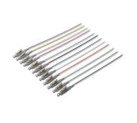 SET 12 CAVI PIGTAIL FIBRA OTTICA COLORATI CONNETTORI LC OM3 50/125 UPERSONAL COM