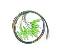 Link Cavi pigtail fibra ottica LKSC12APC – Set 12 colorati SC APC Singlemode 9/125 OS2 2 m