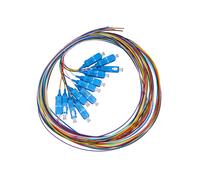 Link LKSC12PTS Set 12 Cavi Pigtail Fibra Ottica Colorati CONNETTORI SC SINGLEMODE SIMPLEX MT 1